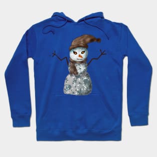 scary snowman Hoodie